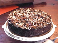 鄉香西餐德式巧克力起士蛋糕
